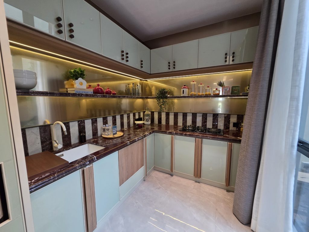 Area kitchen show unit finore tipe 7